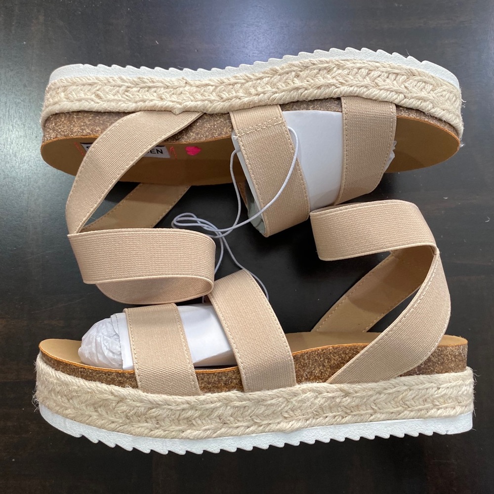 Steve Madden Kids' Kimmie Espadrille Wedge Sandal - Picture 11 of 16